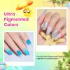 imageBeetles 25 Colors Gel Nail Polish Set 32PCS Yellow Orange Gel Polish Rustic Sonata with Base Coat Glossy ampamp Matte Top Coat White Blue Pink DIY Salon Soak Off UV Led Nails Gifts for WomenBeach Bash