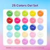 imageBeetles 25 Colors Gel Nail Polish Set 32PCS Yellow Orange Gel Polish Rustic Sonata with Base Coat Glossy ampamp Matte Top Coat White Blue Pink DIY Salon Soak Off UV Led Nails Gifts for WomenRustic Sonata