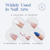 imageBeetles French Tips Press On Nails 224 Pcs Pink French Tip Nails Short Almond Fake Nails Soft Gel Nail Tips False Nails Art DIY For Women16 SizesZ10ml Nail Glue