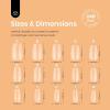 imageBeetles Gel Nail Kit Almond Nail Tips Easy Nail Extension Set 9 In 1 Nail Glue Gel with Pre shaped Medium Almond Nail Tips ampamp UV Nail Lamp Acrylic Nail Clipper DIY Art Gifts for Her21Short Coffin 240pcs EtchX Kit
