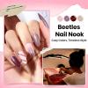 imageBeetles Nail Nook Gel Nail Polish Set  119 PCS 100 Colors Gel Polish Kit Base Glossy Matte Glitter Top Coat Glitter Pearl Cat Eye White Red Pink Nude Uv Led Nails Gift for Women0100 Colors Beetles Nail Nook