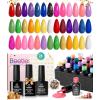 imageBeetles Winter Gel Nail Polish Colors Set  Amber Twilight 20 Colors 2025 Yellow Orange Red Cat Eye Brown Green Soak Off Uv Manicure Kit With Base Glossy Matte Top Coat Gift for Women0 20 Colors Shoujo Manga