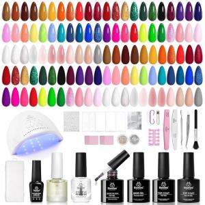 imageBeetles Winter Gel Nail Polish Colors Set  Amber Twilight 20 Colors 2025 Yellow Orange Red Cat Eye Brown Green Soak Off Uv Manicure Kit With Base Glossy Matte Top Coat Gift for Women0  0 1Style Manifesto