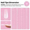 imageBeetles 2Pcs 20g Nail Glue Gel No Wipe HandsFree Tipex Solid Nail Glue Gel Super Strong for Acrylic Nails Extension Fake Nails 3D Nail Art Great for Home ampamp Salon Use U V Light Required1DTipex LiteSquare Long 512pcs