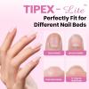 imageBeetles 2Pcs 20g Nail Glue Gel No Wipe HandsFree Tipex Solid Nail Glue Gel Super Strong for Acrylic Nails Extension Fake Nails 3D Nail Art Great for Home ampamp Salon Use U V Light Required0ETipex LiteSquare Short 256pcs