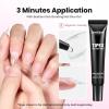 imageBeetles 2Pcs 20g Nail Glue Gel No Wipe HandsFree Tipex Solid Nail Glue Gel Super Strong for Acrylic Nails Extension Fake Nails 3D Nail Art Great for Home ampamp Salon Use U V Light Required0ETipex LiteSquare Short 256pcs