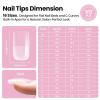 imageBeetles 2Pcs 20g Nail Glue Gel No Wipe HandsFree Tipex Solid Nail Glue Gel Super Strong for Acrylic Nails Extension Fake Nails 3D Nail Art Great for Home ampamp Salon Use U V Light Required1ATipex LiteSquare Short 512pcs