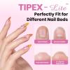 imageBeetles 2Pcs 20g Nail Glue Gel No Wipe HandsFree Tipex Solid Nail Glue Gel Super Strong for Acrylic Nails Extension Fake Nails 3D Nail Art Great for Home ampamp Salon Use U V Light Required0CTipex LiteAlmond Medium 256pcs