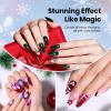 imageBeetles 3Pcs 15ml Builder Nail Gel with No Wipe Top Coat Gel Nail Polish and Base Coat Christmas Set for Nails Shine Finish and Long Lasting Nail Protection UVLED Lamp Needed Gift for Women3Pcs Top Base GelBlooming Gel