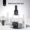 imageBeetles 3Pcs 15ml Builder Nail Gel with No Wipe Top Coat Gel Nail Polish and Base Coat Christmas Set for Nails Shine Finish and Long Lasting Nail Protection UVLED Lamp Needed Gift for Women4Pcs 20ml Nail Primer and Dehydrator Kit