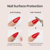 imageBeetles 3Pcs 15ml Builder Nail Gel with No Wipe Top Coat Gel Nail Polish and Base Coat Christmas Set for Nails Shine Finish and Long Lasting Nail Protection UVLED Lamp Needed Gift for Women0Base Top Coat