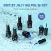 imageBeetles Blooming Gel  Hema Free Clear Blossom Blooming Gel Polish for Spreading Effect DIY Watercolor Floral Print Soak off U V LED Lamp Cure Nail Diy Manicure Art Design GiftBubble Splash