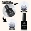 imageBeetles Builder Gel for Nails 2 Pcs 051 oz 8 in 1 Clear Builder Nail Gel Set for Nail Apex Extension LED Lamp Cured Strengthening Nails for Beginners ampamp DIY Fall Nails Salon Manicurist WomenClear  Base Top Coat