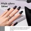 imageBeetles Cat Eye Gel Top Coat2 in 1 Top Coat Gel Nail Polish ampamp Cat Eye Magnetic Effect No Wipe  Shine Finish and Long Lasting Soak Off LED Nail Lamp Nail Art Design Manicure Diy at Home215ml Black  White