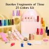 imageBeetles Gel Nail Polish Kit with U V Light  25 Colors Gel Polish Set Fall Nail Fest Fragments of Time 45 Pcs Nails Kit with Tools DIY Salon Manicure Set Gifts for Women Girls  One Color One Bottle0  Fragments of Time
