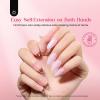imageBeetles Gel Nail Tips 500Pcs Medium Coffin Pre Shaped Clear Full Cover False Nails Press on for Gel Art Polish Soak Off Lamp Easy Nail Extensions Acrylic38Almond Medium 630pcs Clear Nail Tips
