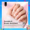 imageBeetles Gel Nail Tips Short Coffin PreEtched Nail Tips 12 Sizes 288 Pcs Full Cover Soft Tips Half Matte False Nails Clear Acrylic Glue on Nails Extension DIY Manicure Gifts for Women000Almond Short 288pcs Etch X Nail Tips
