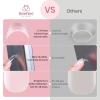 imageBeetles Gel Nail Tips Short Coffin PreEtched Nail Tips 12 Sizes 288 Pcs Full Cover Soft Tips Half Matte False Nails Clear Acrylic Glue on Nails Extension DIY Manicure Gifts for Women34Square Medium 288pcs Etch X Nail Tips