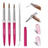 imageBeetles Gel Polish Nail Art Liner Brushes 5Pcs Painting Art Design Pen Set Diamond Application Rhinestone Handle Dotting Drawing Sizes 5 7 9 11 20mm Nail Design Gift for WomenAcrylic Nail Brush 3pcs