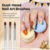 imageBeetles Gel Polish Nail Art Liner Brushes 5Pcs Painting Art Design Pen Set Diamond Application Rhinestone Handle Dotting Drawing Sizes 5 7 9 11 20mm Nail Design Gift for Women31pcs Nail Art Brush Set