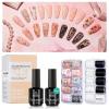 imageBeetles Liquid Latex for Nail 15ml  Peel off Nail Polish Cuticle Guard with Plastic Nail Care Stick Christmas Nails Design AirDry Liquid Latex Barrier for Protector FingersNail Foil Glue with Lace Stickers 2 Pcs