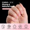 imageBeetles Medium Almond Nail Tips 576pcs 12 Sizes PreEtched Soft Gel Nail Tips Half Matte Full Cover False Nail Tips Clear Acrylic Nails Glue on Nails DIY Nail Extension Gift for Women72Medium Almond 640pcs CurveEX Nail Tips