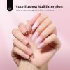 imageBeetles Medium Almond Nail Tips 576pcs 12 Sizes PreEtched Soft Gel Nail Tips Half Matte Full Cover False Nail Tips Clear Acrylic Nails Glue on Nails DIY Nail Extension Gift for Women72Almond Medium 576pcs EtchX Nail Kit
