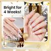 imageBeetles Metallic Gel Nail Polish Liner Set Silver Bronze Gold 2pcs Gel Liner Nail Art Chrome 3D HighGloss Effect for Nail Paint Design with Thin Brush DIY French Manicure Curing Requires at HomeSilver Gold Gel Liner Set