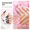 imageBeetles Metallic Gel Nail Polish Liner Set Silver Bronze Gold 2pcs Gel Liner Nail Art Chrome 3D HighGloss Effect for Nail Paint Design with Thin Brush DIY French Manicure Curing Requires at HomePalette Playbox