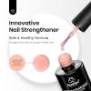 imageBeetles Milky White Rubber Base Gel Polish For Nail Thickening 15ml Milky White Gel Polish Nail Strengthener Extension Color Base Gel In A Bottle UV LED Nail Lamp CuredABlush Rose Color Base