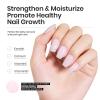 imageBeetles Milky White Rubber Base Gel Polish For Nail Thickening 15ml Milky White Gel Polish Nail Strengthener Extension Color Base Gel In A Bottle UV LED Nail Lamp CuredSubtle Elegance