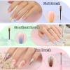imageBeetles Nail Art Brushes Set Gel Polish Nail Art Design Pen Painting Tools with Detail Brush Gradient Brush and Nail Round Pen for Salon DIY at Home Manicure5pcs Nail Brush
