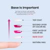 imageBeetles Nail Glue Remover with Cuticle Pusher 20ml Press on Nails Glue Remover for False Nail Tips Acrylic Adhesive Not for U v Gel DIY at HomeClear Gel Base Coat 15ml