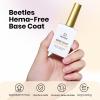imageBeetles Nail Glue Remover with Cuticle Pusher 20ml Press on Nails Glue Remover for False Nail Tips Acrylic Adhesive Not for U v Gel DIY at HomeHEMAFree Gel Base Coat