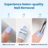 imageBeetles Nail Glue with Glue Remover Kit 2  10ML Super Strong Easy to Remove Off Fake Nails Adhesive Remover with Cuticle PusherPro Remover Pads 150pcs