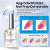 imageBeetles No Wipe Gel Top Coat 15ml Top Coat Gel Nail Polish Clear Color Shine Finish and Long Lasting Soak Off U v Nail Lamp Gift for Girls4Protein Nail Dehydrator
