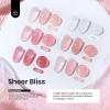 imageBeetles Rubber Base Gel Nail Polish 6 Colors Nude Gel Polish Pink Peach Neutral Sheer French Tips Base Colors for Nails Base Flexible U V LED Soak Off Gel Kit for DIY Home Manicure Winter Nail Gifts6pcs Colors Base Gel Sheer Bliss