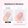 imageBeetles Rubber Base Gel Nail Polish 6 Colors Nude Gel Polish Pink Peach Neutral Sheer French Tips Base Colors for Nails Base Flexible U V LED Soak Off Gel Kit for DIY Home Manicure Winter Nail GiftsRubber Base Stardust Whisper 6Pcs