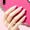 imageBeetles Rubber Base Gel Nail Polish 6 Colors Nude Gel Polish Pink Peach Neutral Sheer French Tips Base Colors for Nails Base Flexible U V LED Soak Off Gel Kit for DIY Home Manicure Winter Nail Gifts006 Colors Sunset Peach