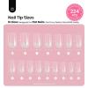 imageBeetles Tipex Gel Nail Kit with 224Pcs 16Sizes Medium Coffin Apex Nail Tips C Curved  Prebuilding Acrylic Nails with Tipex Nail GlueMini Nail Lamp Nail File for DIY Nails or Salon Use0GSquare Medium 224pcs Tipex Nail Kit