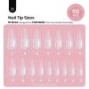 imageBeetles Tipex Gel Nail Kit with 224Pcs 16Sizes Medium Coffin Apex Nail Tips C Curved  Prebuilding Acrylic Nails with Tipex Nail GlueMini Nail Lamp Nail File for DIY Nails or Salon Use0NCoffin Long 512pcs Tipex Nail Tips