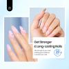 imagebeetles Gel Polish Gel Base Coat 15ml Prebond Base Gel Nail Polish Long Lasting Soak Off U V Nail Lamp Base Coat Upgraded Formula for Salon DIY Design Manicure Gifts for Women315ml Clear Base Coat