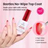 imagebeetles Gel Polish Gel Base Coat 15ml Prebond Base Gel Nail Polish Long Lasting Soak Off U V Nail Lamp Base Coat Upgraded Formula for Salon DIY Design Manicure Gifts for Women15ml Top  Base HEMA Free