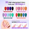imagebeetles Gel Polish Gilded Boutique Christmas Advent Calendar  24 Luxury Days of Gel Nail Polish Colors Premium Gifts Box with Cat Eye Gel Nail Care Tools ampamp Mini UV Lamp for Women Holiday Gifting0  1 Colorful Dreamscape