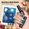 imagebeetles Gel Polish Gilded Boutique Christmas Advent Calendar  24 Luxury Days of Gel Nail Polish Colors Premium Gifts Box with Cat Eye Gel Nail Care Tools ampamp Mini UV Lamp for Women Holiday Gifting100 Colors Christmas Kaleidoscope Gift Set