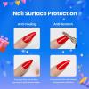 imagebeetles Gel Polish Liquid Latex for Nails 2pcs 15ml Latex Nail Polish Barrier Peel Off Cuticle Guard for Nail Polish Nail Art Liquid Latex Barrier Protector White Gel Polish Manicure Nails Design003 Pcs 15ml top base coat  color gel