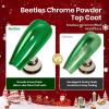 imagebeetles Gel Polish No Wipe Gel Top Coat  Clear Color Top Coat Gel Nail Polish Shine Finish and Long Lasting Soak Off Nail Lamp 15ml Christmas Nails Gifts for WomenChristmas Chrome Top Coat Kit