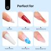 imagebeetles Gel Polish No Wipe Gel Top Coat  Clear Color Top Coat Gel Nail Polish Shine Finish and Long Lasting Soak Off Nail Lamp 15ml Christmas Nails Gifts for Women2 Pcs Clear Gel Top Coat