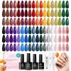 imageBeetles Gel Nail Polish kit with UV Light 108 PCS 55 Colors Valentines Gel Polish Set Base Coat Glossy Matte Glitter Top Coat Gel Polish Glitter Red Green Brown Purple Pink Cat Eye Gel Gift for Women0 Mystic Wonderland