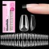 1-1-Short Coffin 160pcs (Flat-X Nail Tips)